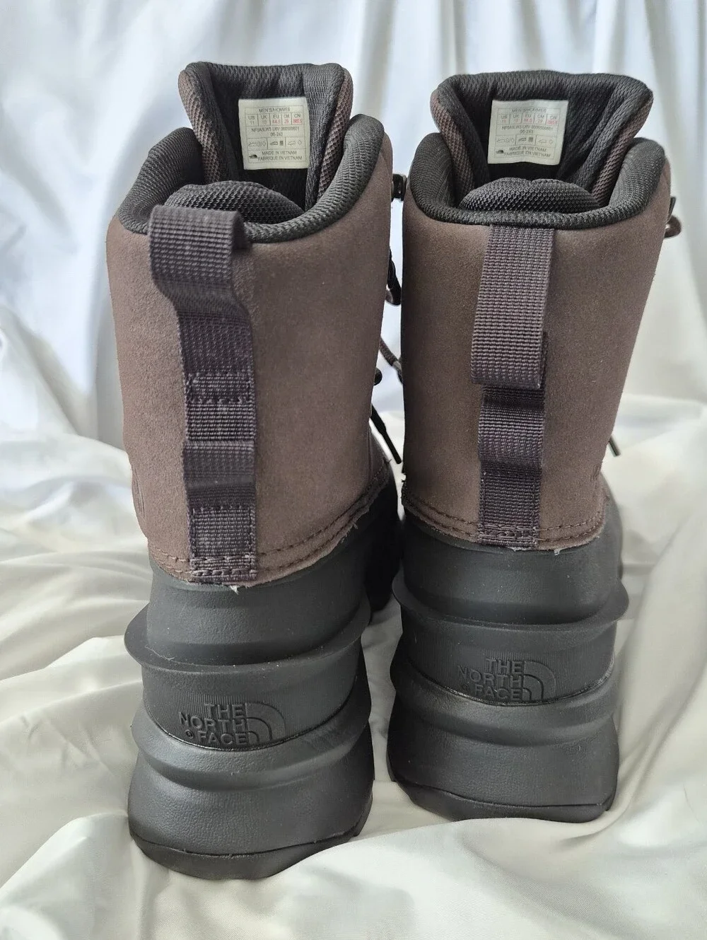 The North Face Chilkat V Lace WP Boots Coffee Brown Black Men's Size 11